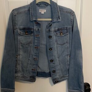 Merona Light Blue Denim Jean Jacket for Women